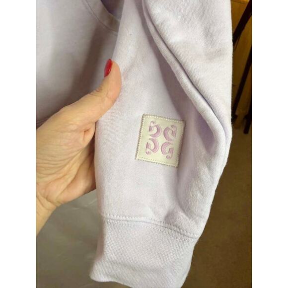 Glossier x Olivia Rodrigo Collab Hoodie Limited Edition Size M Lavender - Picture 7 of 9